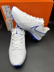 New Nike React Mens Size 9.5 Infinity Pro White Racer Blue Golf Shoes CT6620-125