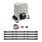 LockMaster Electric Sliding Gate Opener 1200KG Automatic Keypad Remote Rail 4M