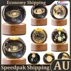 Outer Space Desk Lamp Crystal Ball Lamp Night Light for Home Bedroom Decoration