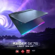 MSI Raider GE76 12UGS 12th-i9 16G SSD 1TB 17.3" QHD 500nits 240Hz RTX3070 Ti 8G
