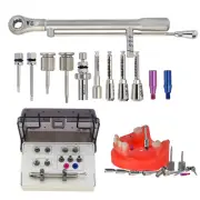 Implant Prosthetic Kit Hiossen OSSTEM Bone Profilers Torque Wrench Screwdrivers