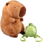 Hnvdkln Capybara Plush Toy, Ultra-Soft Capybara Plush Doll,17inch/45cm Cute Capybara Stuffed Animals, Realistic Soft Capybara Toy Lovely Decorative Cushion for Children