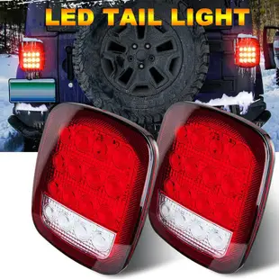 WRANGLER JEEP 2x LED 尾燈尾燈剎車倒車燈適用於吉普牧馬人 TJ CJ YJ