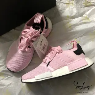 【Luxury】現貨 ADIDAS NMD_R1 BOOST 粉紅色 白粉 粉白 玫瑰 粉嫩 慢跑鞋 女鞋 B37648