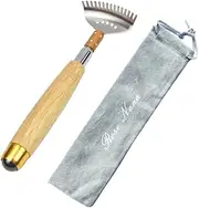 Back Scratcher, Portable Stainless Steel Claw Telescoping Back Massager for Adults Kids Men Women Itch Relief With Massage Ball(18~50cm)
