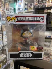 Star Wars - Red Saber Series: Darth Sidious Glow Pop! Deluxe 519