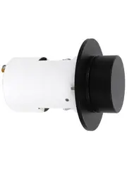 MFL By Masson Artisan Recessed IP44 Dimmer Switch in Black