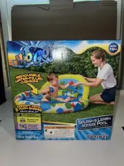 H2O GO! Splash And Learn Inflatable Kiddie Pool - 47in x 46in x 18in
