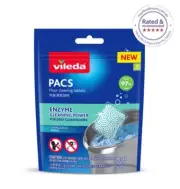 Vileda PACS Spring Fresh Floor Cleaning Tablets - 10 Pack