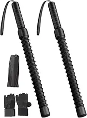 Battle Ropes for Home Gym - Portable Exercise Workout Battle Ropes | Muscle Building Cords, Strength Training Tool, Spring Sticks for Gym, Outdoor, Home