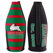 NRL Tallie Stubby Cooler - South Sydney Rabbitohs - Tally Drink Cooler - Zipper