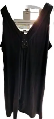 Sz 26 Autograph Black Sparkle Knit Dress BNWT Rrp $89.99