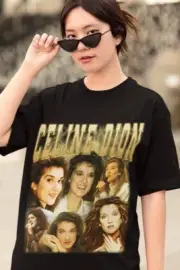 Retro Celine Dion Shirt, Celine Dion My Heart Will Go On Vintage Tee