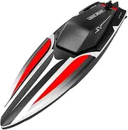 KICHOUSE 1Set High Speed Remote Control Boat for Adults Dual Cabin Fun for Pool Lake Stable