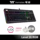 曜越 Level 20 RGB Cherry 銀軸 電競 機械式 鍵盤 黑色 KB-LVT-SSBRTC-01