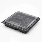 STI-307-1 5 Compartments PS Bento/Lunch Box Meal Prep Containers with Lids