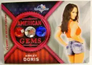 ASHLEY DORIS /2 PINK 1/1 ERROR UNSTAMPED AMERICAN GEMS AMERICA BENCH WARMER RARE