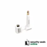 White Heavy Duty Shipping Container Bolt Seals Security Lock, Qty 10/20/50