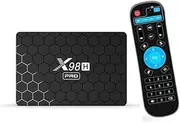 CHROX Android 12.0 TV Box,2023 4GB RAM 64GB ROM X98h Pro H618 2.4Ghz/5.8Ghz Dual Band WiFi 6 Ethernet LAN Bluetooth 5.0+ Ultra HD 6K HDR 10+ 3D Display for Music Movie Game,4gb+64gb