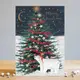 LOUISE TILER聖誕卡/ Christmas Tree & Bear/ 聖誕樹與熊