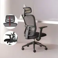 在飛比找momo購物網優惠-【YOKA 佑客家具】APOLLO 高背網椅-免組裝(辦公椅
