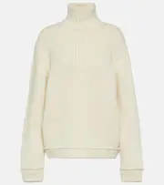 [Tom Ford] Tom Ford Alpaca and wool-blend sweater UK 12 white