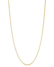Bloomingdale's Fine Collection Round Link Chain Necklace in 14K Yellow Gold, 18