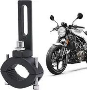 Light Bracket for Motorcycle - Motorcycle Headlight Mount Bracket | Motorcycles Headlight Brackets | Mounting Clamp Fog Light Holder | No Drilling Long Lasting Anti Slip Assembly for Scooter Bar