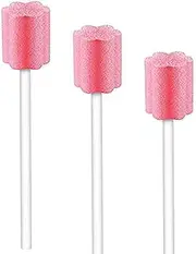 (50 Pack) Disposable Oral Swabs, Sterile Dental Sponge Unflavored for Mouth & Gum Cleaning
