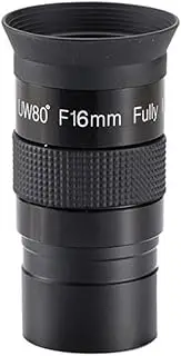 1.25inch 80 Degree Ultra Wide Angle Eyepiece F11mm F16mm Optical Glass Lens Astronomical Telescope Eyepieces(1.25inch F16mm)
