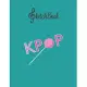 SketchBook: Kpop Lollipop Funny Cute Kpop Korean Pop Music Gift Blank Kpop Sketchbook for Girls Teens Kids Journal College Marble