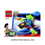 (Instructions) for LEGO 30070 - Toy Story - Alien Space Ship - MANUAL ONLY