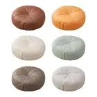Round Floor Pillow Floor Seating Cushion Throw Pillow with Handle Dia 40 cm