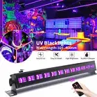 120W UV Black Light Bar Fixtures Ultraviolet Lamp Strip AU Plug DJ Party Club