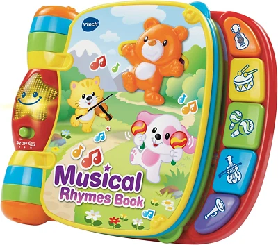 Musical Rhymes Book - Educational Activity Toy - 166703 - Multicoloured