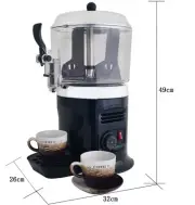 Commercial Hot Chocolate Dispenser Beverage Drinking Machine for Juice Milk 220v