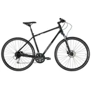 Merida Crossway 100 Hybrid Bike Black/Silver