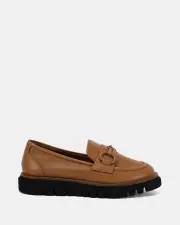 Miss Sofie Leonie/Tan Womens Casuals 11