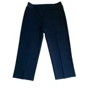 NWT Millers Womens Pants Trousers Black Plus Size 18 Straight Wide Leg Pull Up