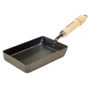 River Light KIWAME JAPAN Eggpan Omelette Pan small square Pan iron Japan Made