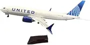Replica 47CM for 737Max Air Airbus Plane Model with Landing Kits Office Study Bar Decoration Collection Gifts Toys Airplane Toy