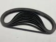 1/2 X 24 INCH PREMIUM SILICON CARBIIDE AIR FILE SANDING BELTS, 10 PACK!