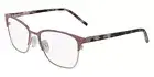 DKNY DK3002 Eyeglasses Women Mauve Square 52mm New 100% Authentic