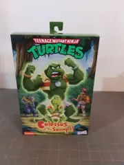 Neca Tmnt Colossus Of The Swamp Napoleon Bonafrog Figure Ninja Turtles Cartoon