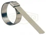JS205 - Dixon Roll-Over Type Smooth ID Band Clamp, 1-1/2" Clamp ID, 5/8" Width