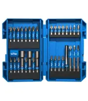 33-Piece,Impact Screwdriver Bit Set, Nut driver set, Impact rated, Darko Impa...