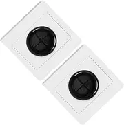 WOONEKY Wall Outlet Switch Cover Plate Cable Cord Grommet Wire Hider for Home Office