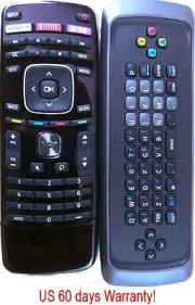 New Vizio Qwerty keyboard Remote for Vizio VIA Internet HDTV--30 days warranty!