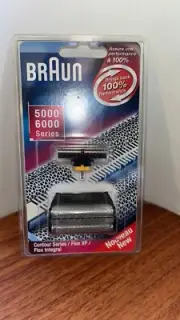 Braun Flex Integral Shaver Foil and Cutter for 6000 and 5000 Series New Sealed