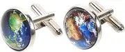 [DEARMAMY] Robust Material Men's World Map Design for Tuxedo Shirts and Formal Occasions